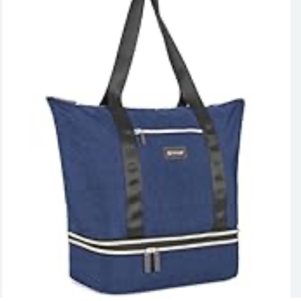 Stylish Blue Tote Bag
